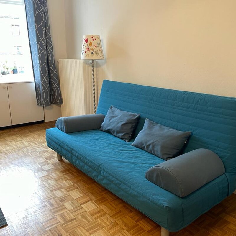 Schlafsofa im Wohnzimmer | © Georg Franz