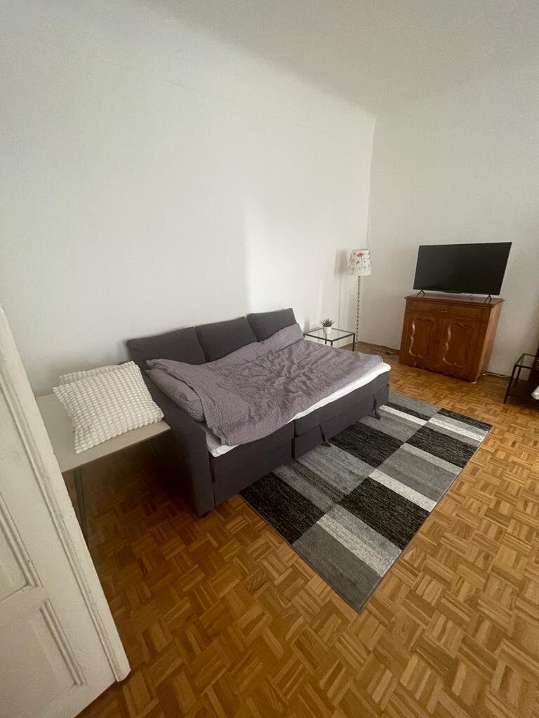 Schlafsofa aufgebettet | © Georg Franz