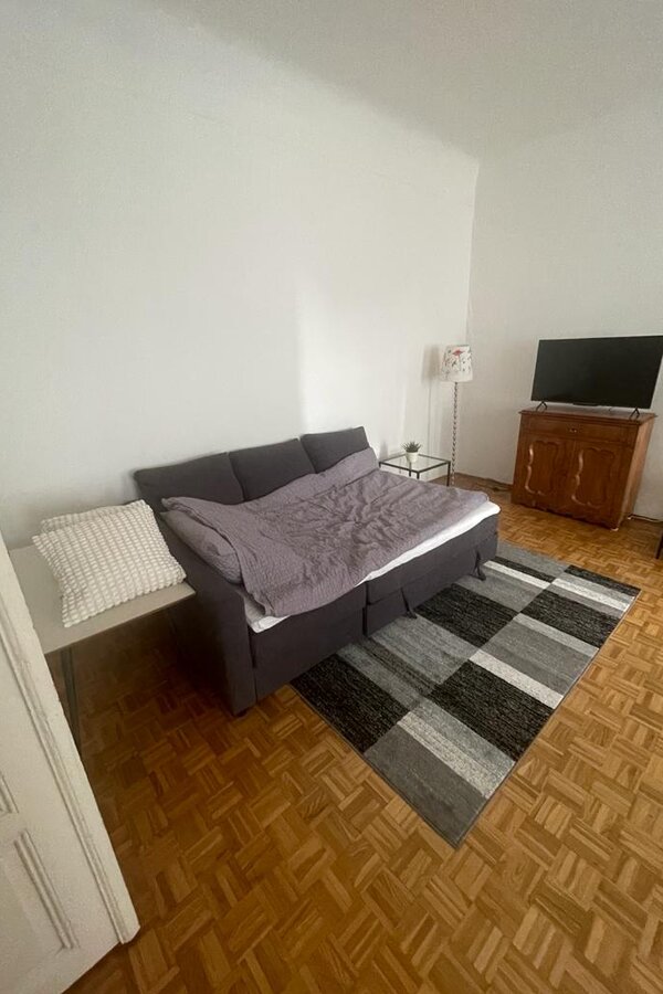 Schlafsofa aufgebettet | © Georg Franz