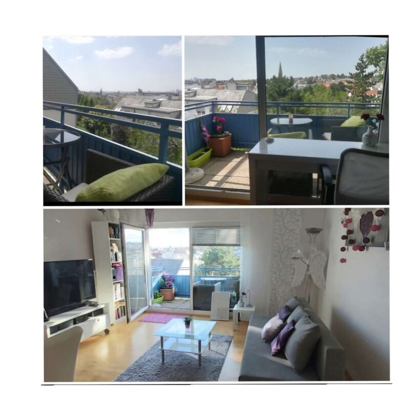 Schöner Ausblick über 1180