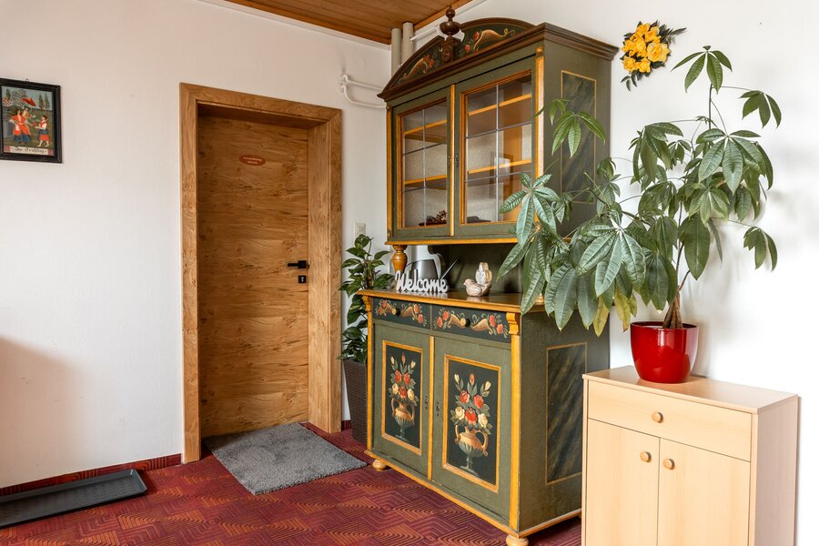 Flat entrance door