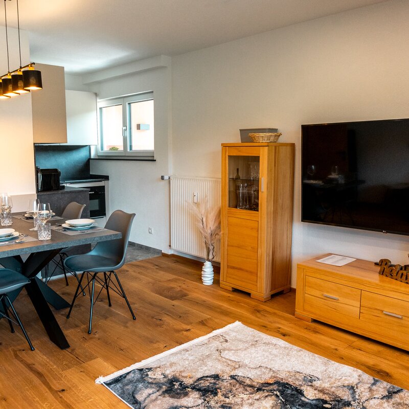 view to kitchen