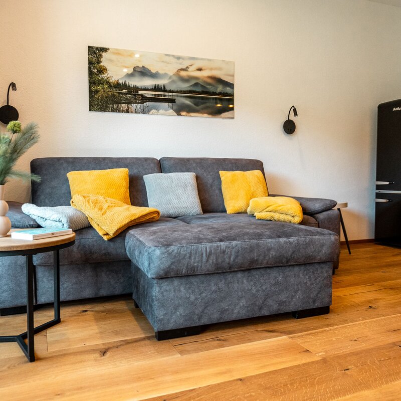 Couch with bed function