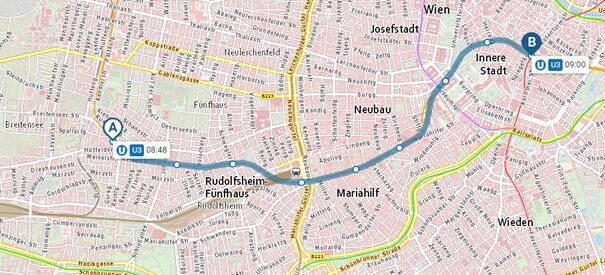 U3-Station Hütteldorferstrasse