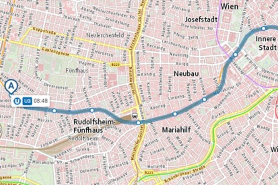 U3-Station Hütteldorferstrasse