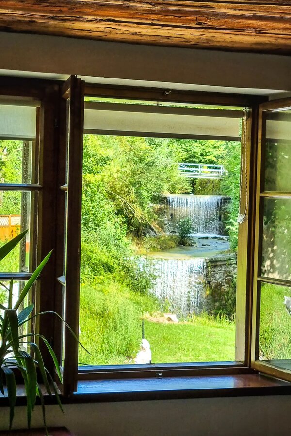 Aussicht aus Schlafzimmer 1