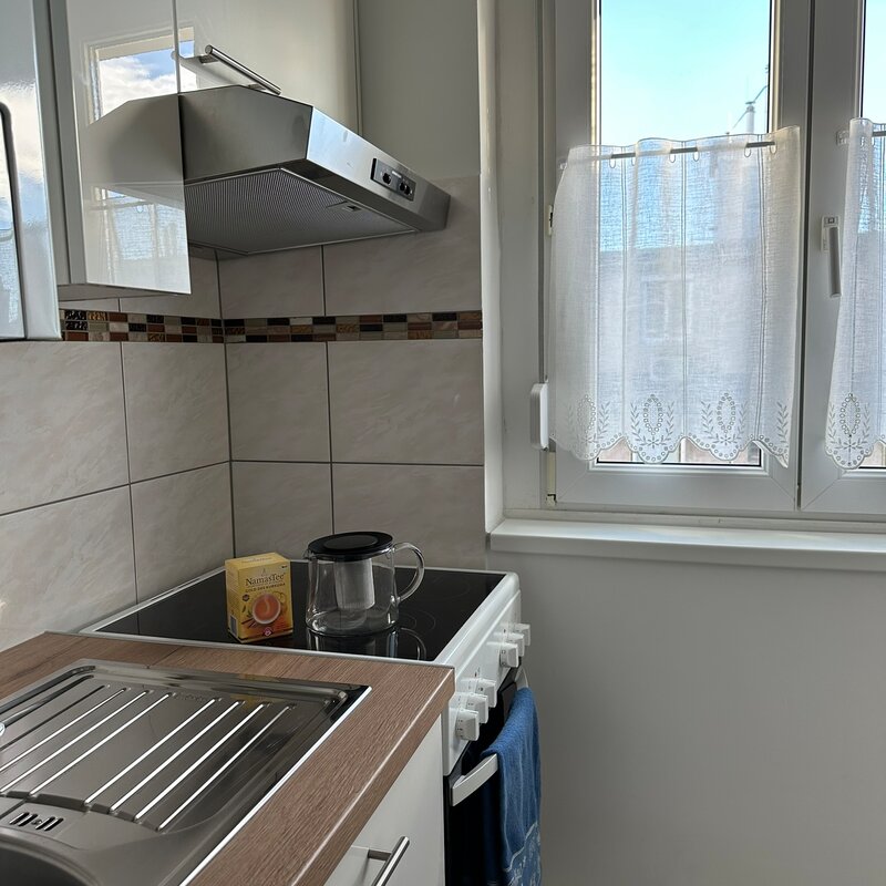 small kitchen, very well equipped