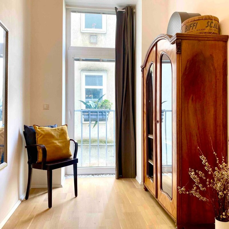Small balcony at the bedroom