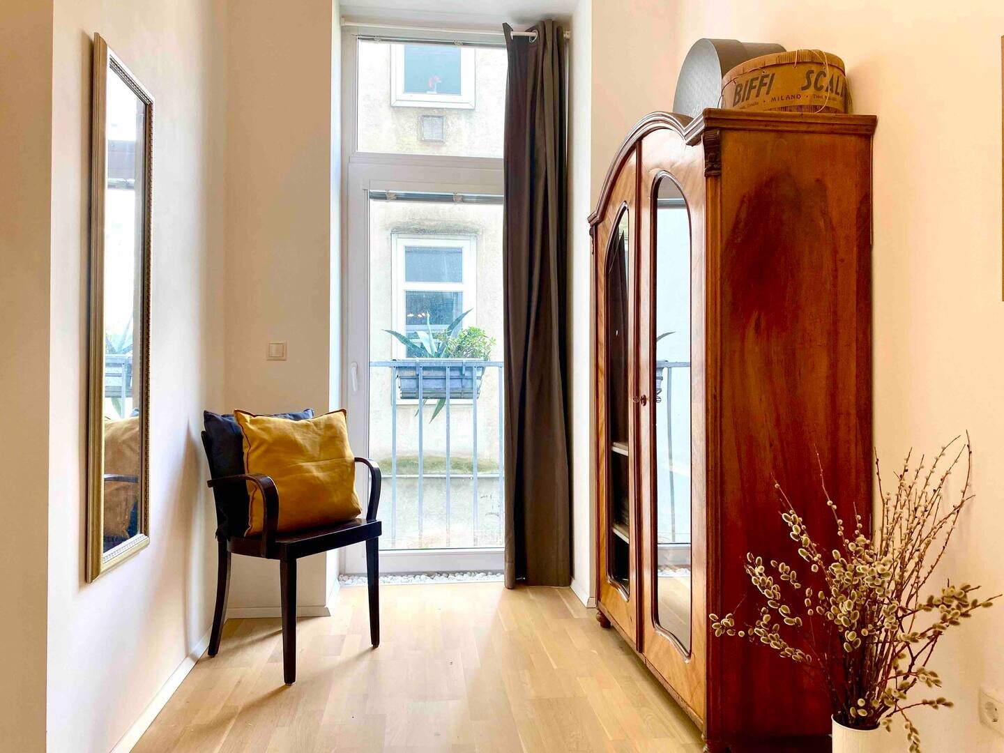 Small balcony at the bedroom