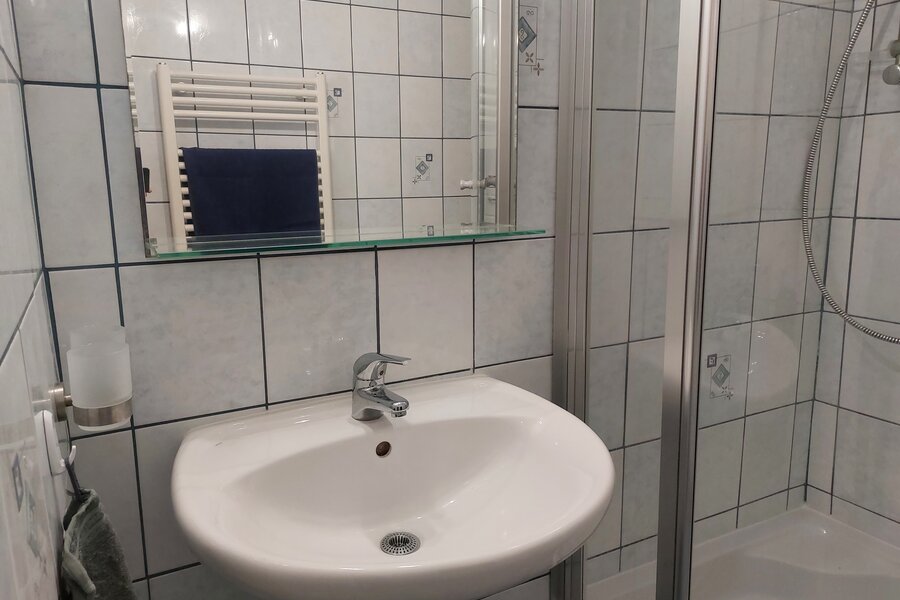 Bathroom with shower