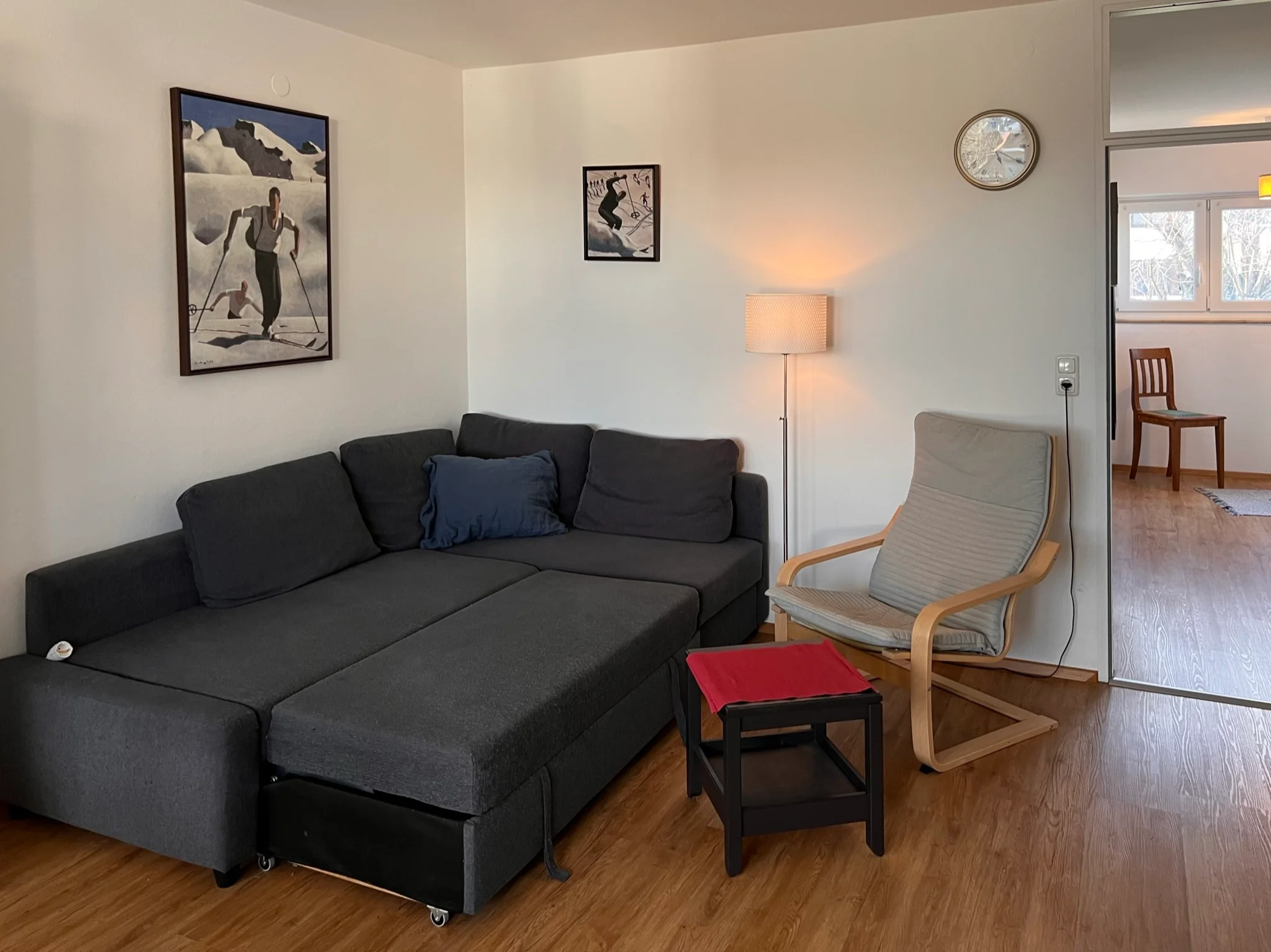 Wohnzimmer mit Kochnische | © Martin Katzlberger