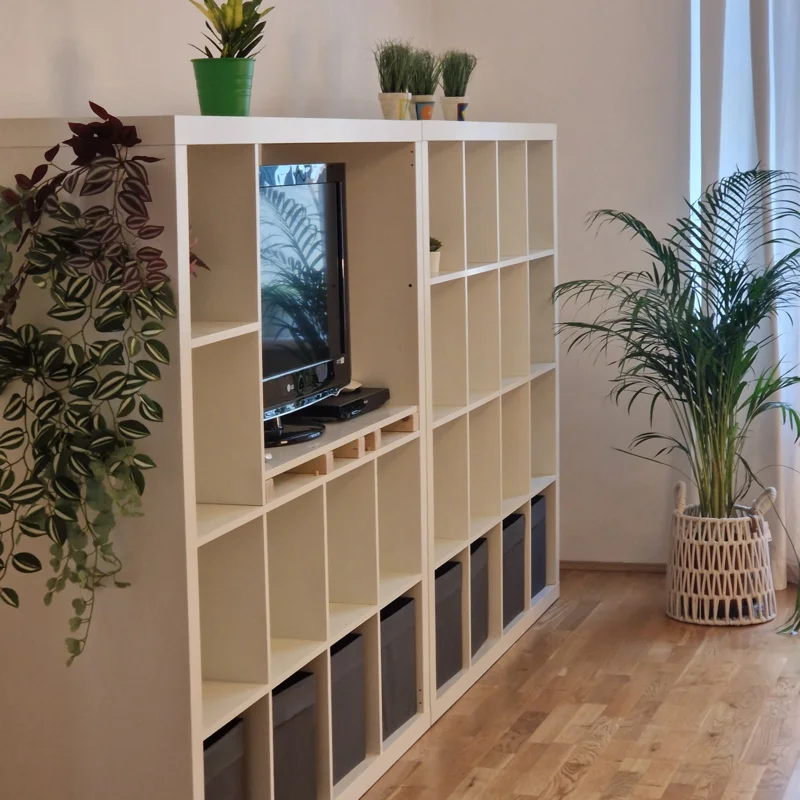 Wohnzimmer mit TV + DVD