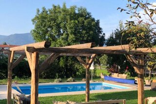 Der große Garten lädt zum Entspannen ein!