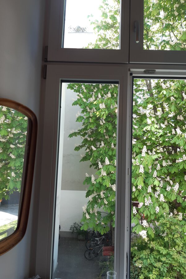 Schlafzimmerausblick