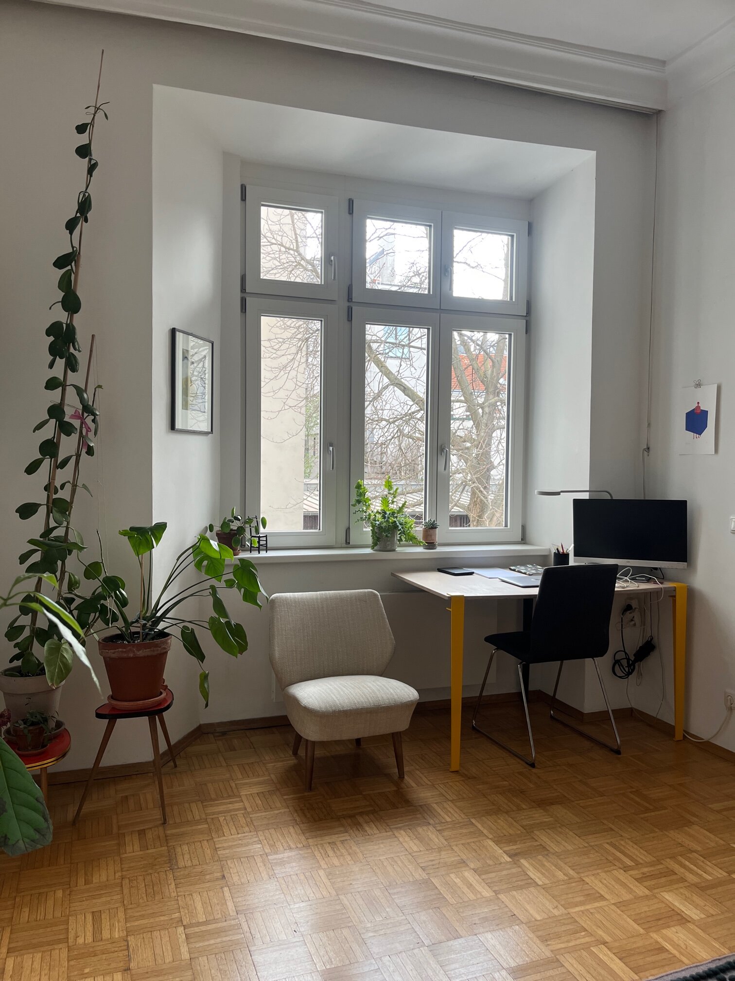 Wohn-/Arbeitszimmer