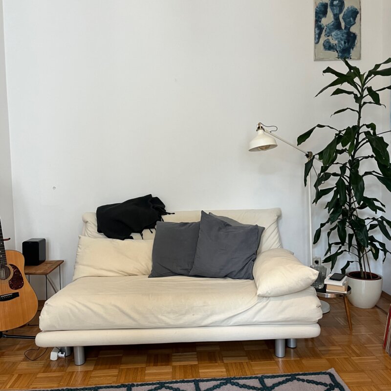 Wohn-/Arbeitszimmer; Ausziehcouch