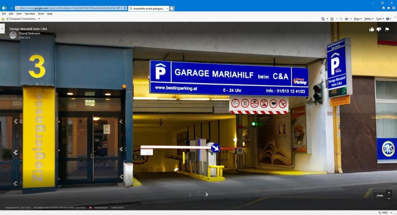 Public garage Mariahilf