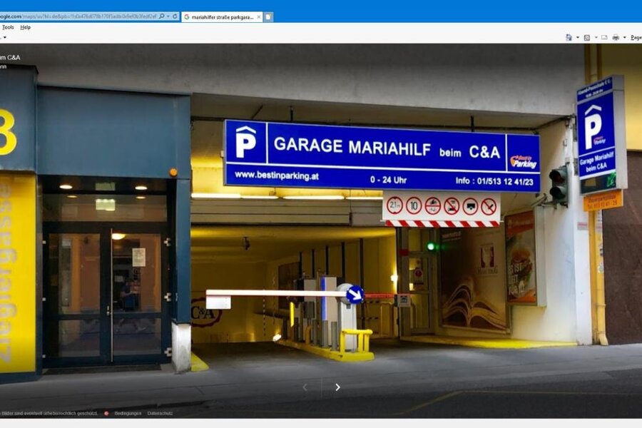 Public garage Mariahilf
