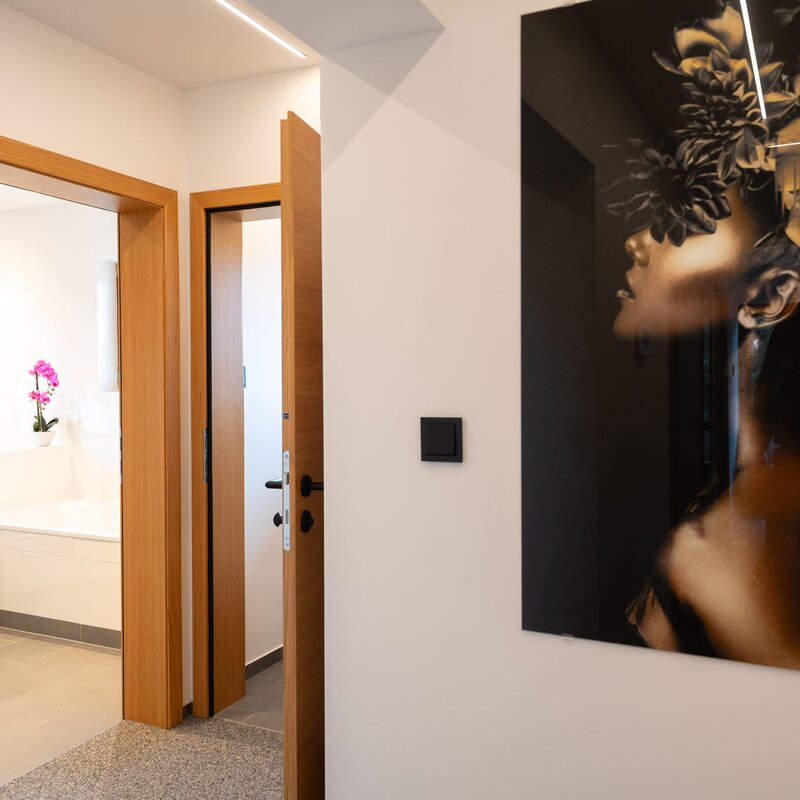 Gang zu WC und Bad | © kaserer