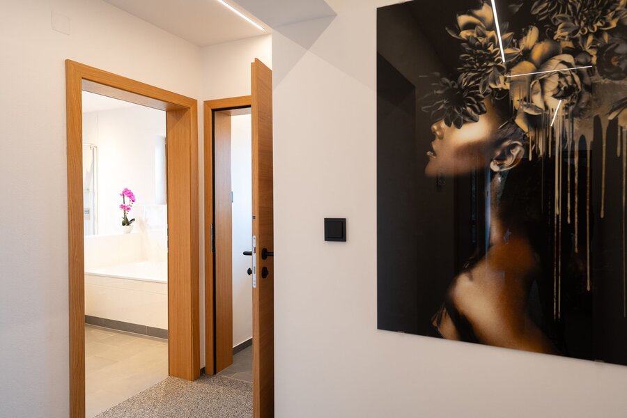 Gang zu WC und Bad | © kaserer