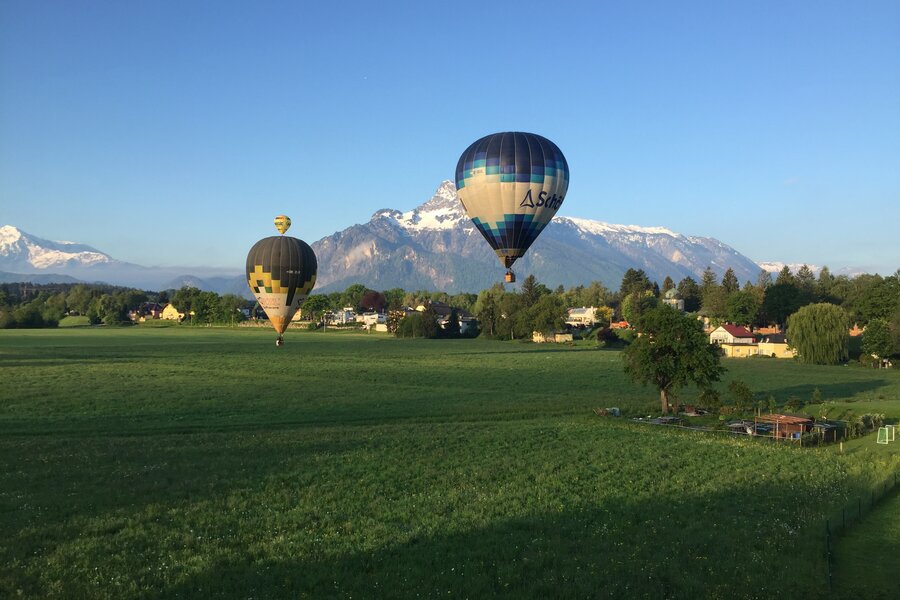 Untersberg mit Hoher Göll und Königsee im Nebelmeer. | © kaserer