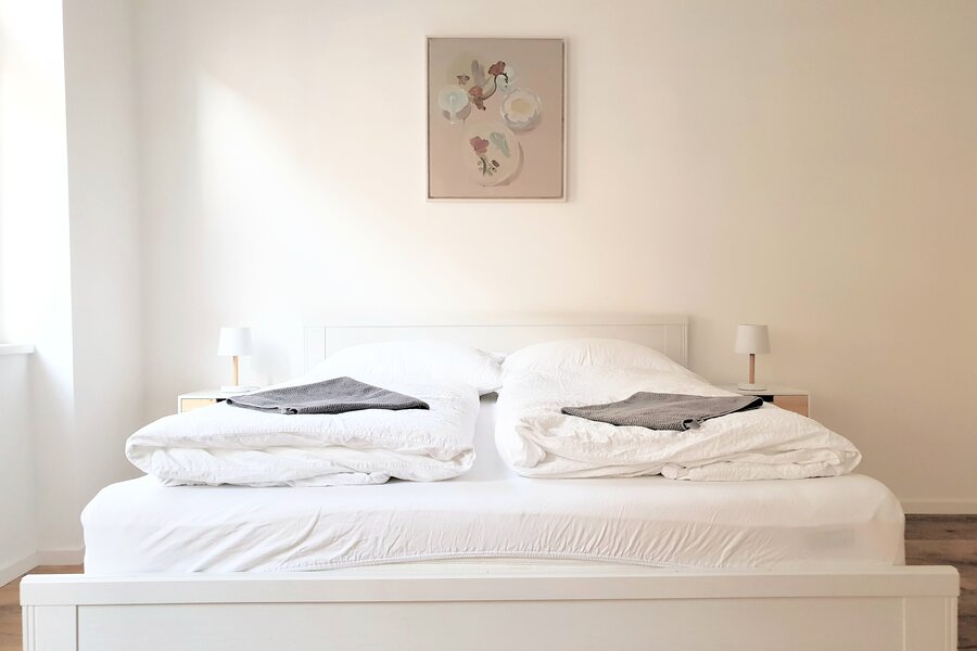 Schlafzimmer 3 mit Arbeitsplatz