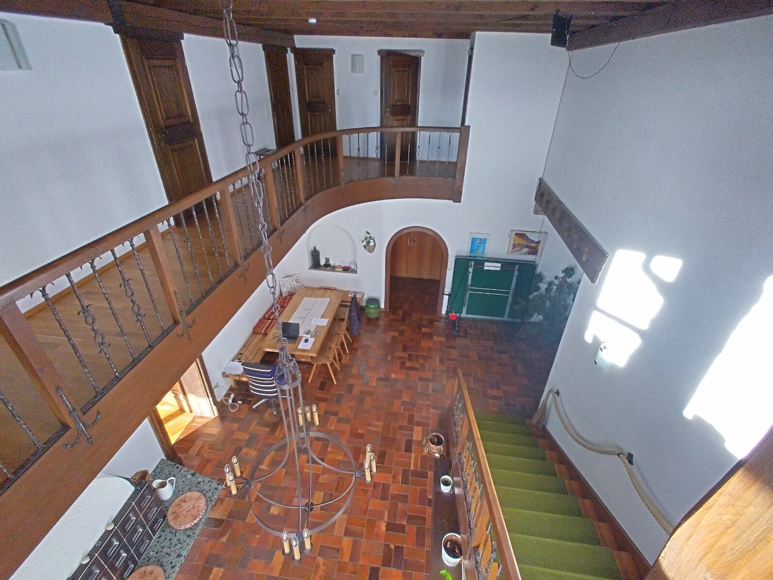 Hall with stair to 1st floor