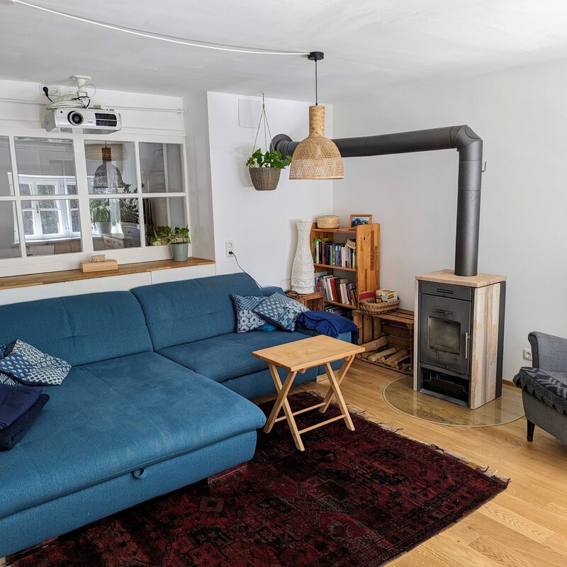 The cosy big sofa
