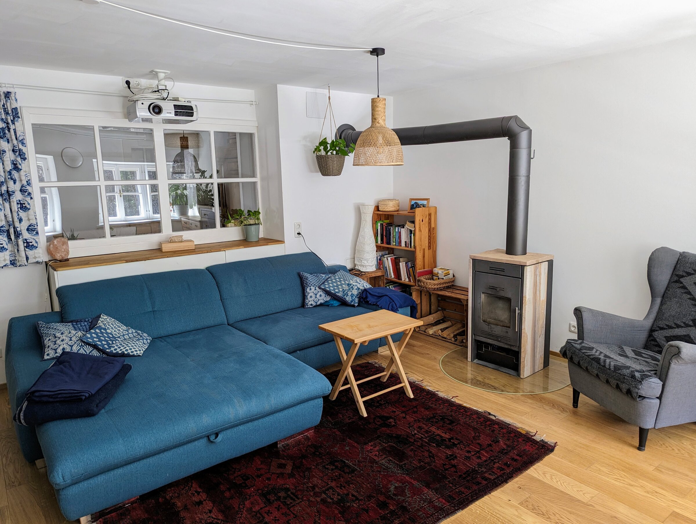The cosy big sofa
