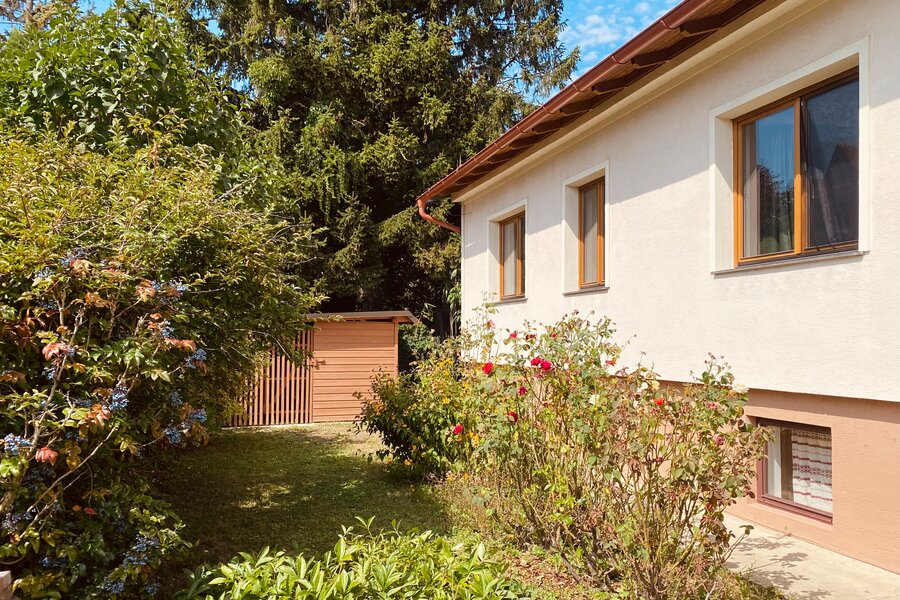 Vorderseite Haus