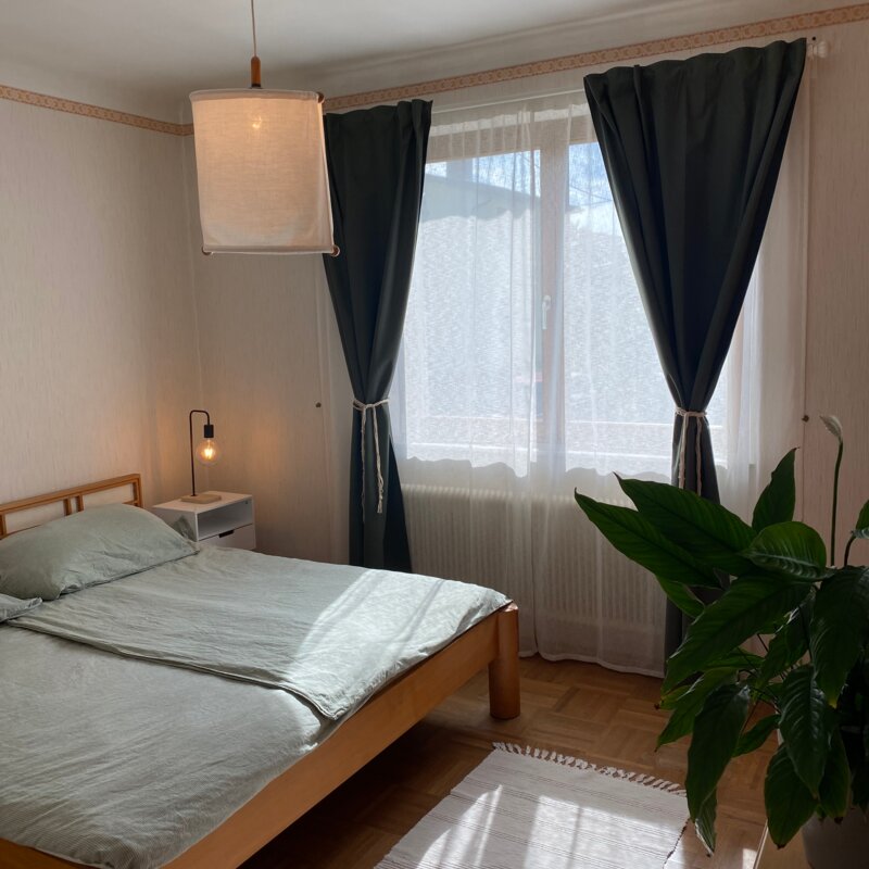 Grüne Erde Bett, sehr ruhig