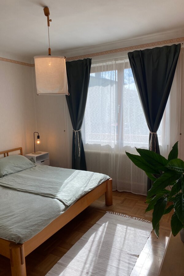 Grüne Erde Bett, sehr ruhig