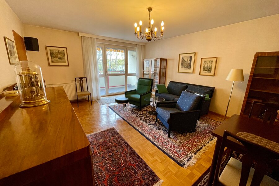 Wohnzimmer mit Eßplatz | © Rudolf Richter