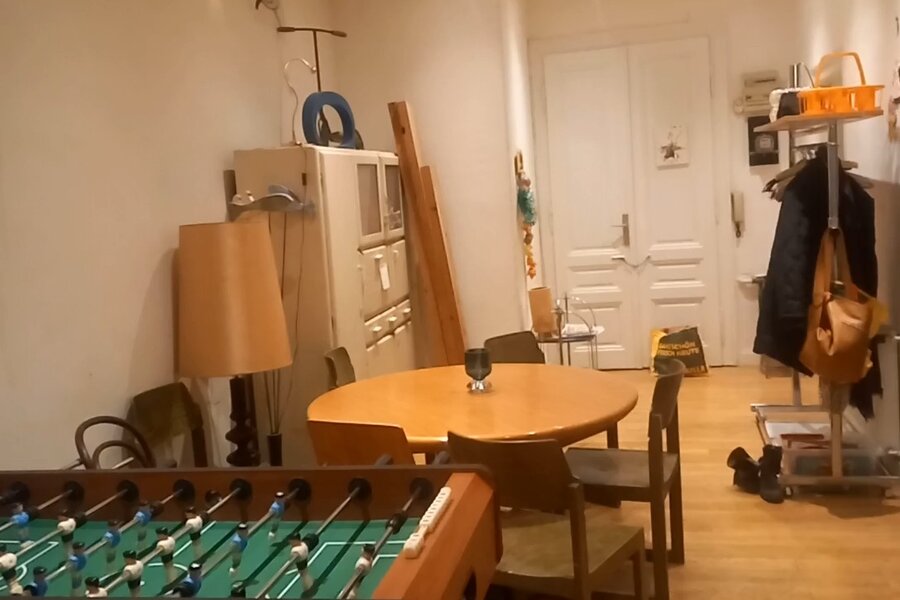 Esstisch fussballtisch