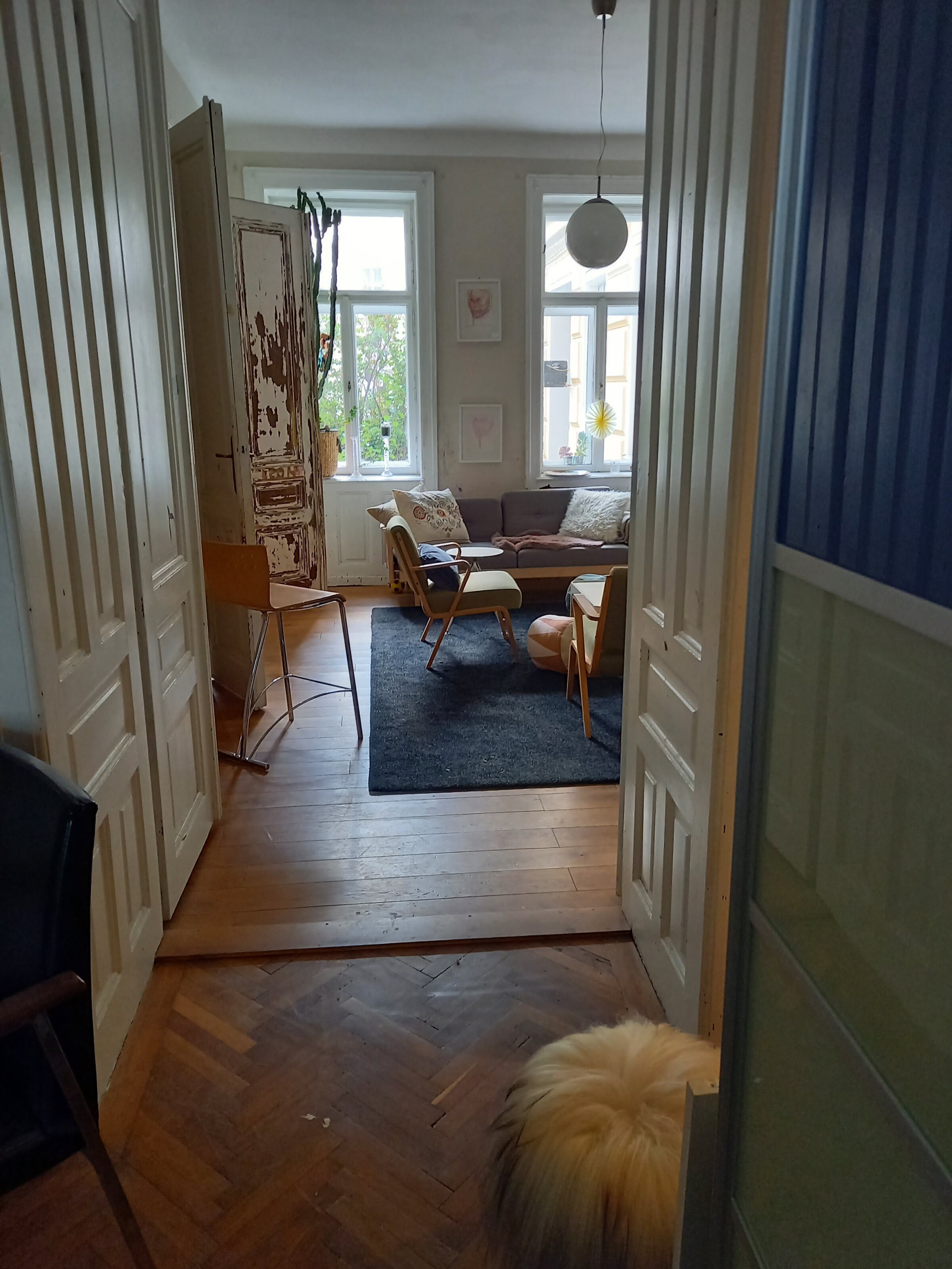 Schlafzimmer 1 w 2 x Single beds Garderobe 