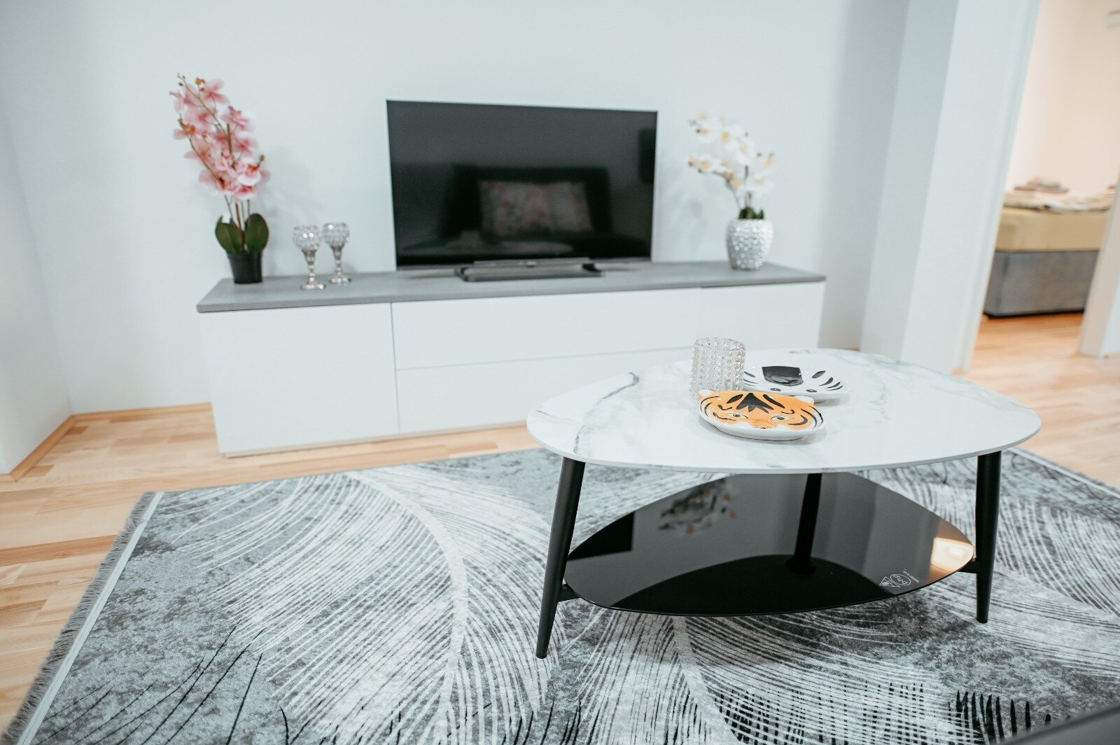 Blick von der bequemen ausziehbaren Sofa | © All rights reserved