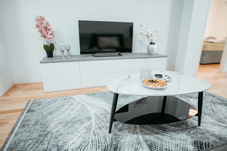 Blick von der bequemen ausziehbaren Sofa | © All rights reserved