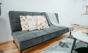 Sofa bed for comfortable sleeping or relaxing in front of the TV | © All rights reserved