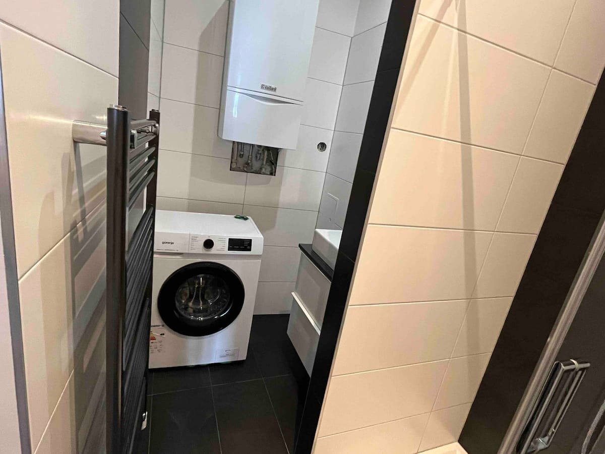 bathroom washing machine