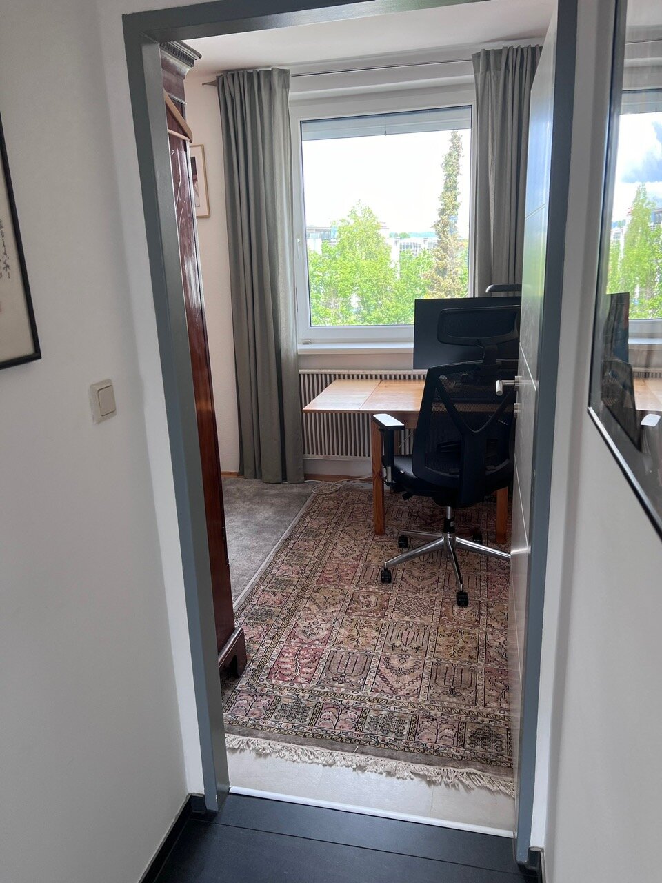 Rear hallway