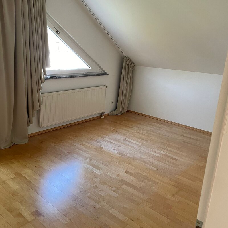 Schlafzimmer (Bett kommt noch)