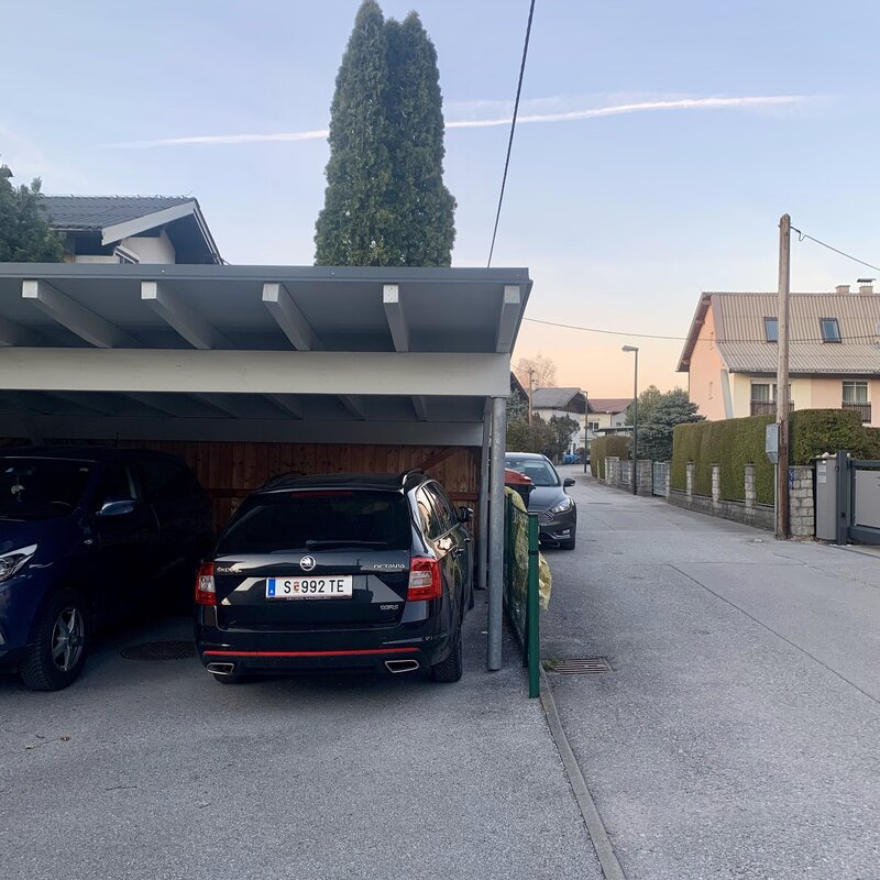 Private parking lot