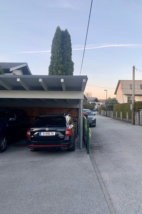 Private parking lot