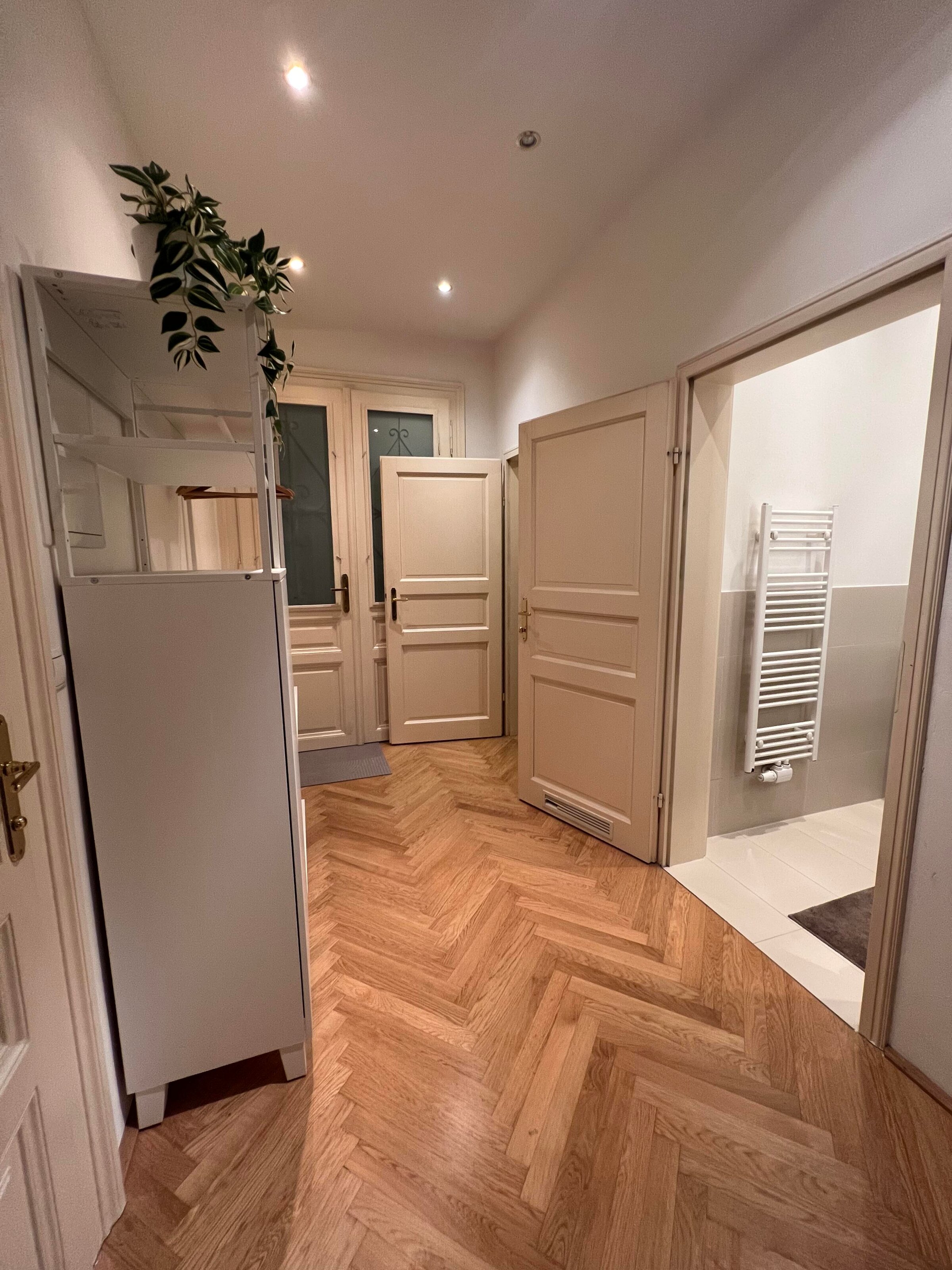 Entrance hall with view of the front door