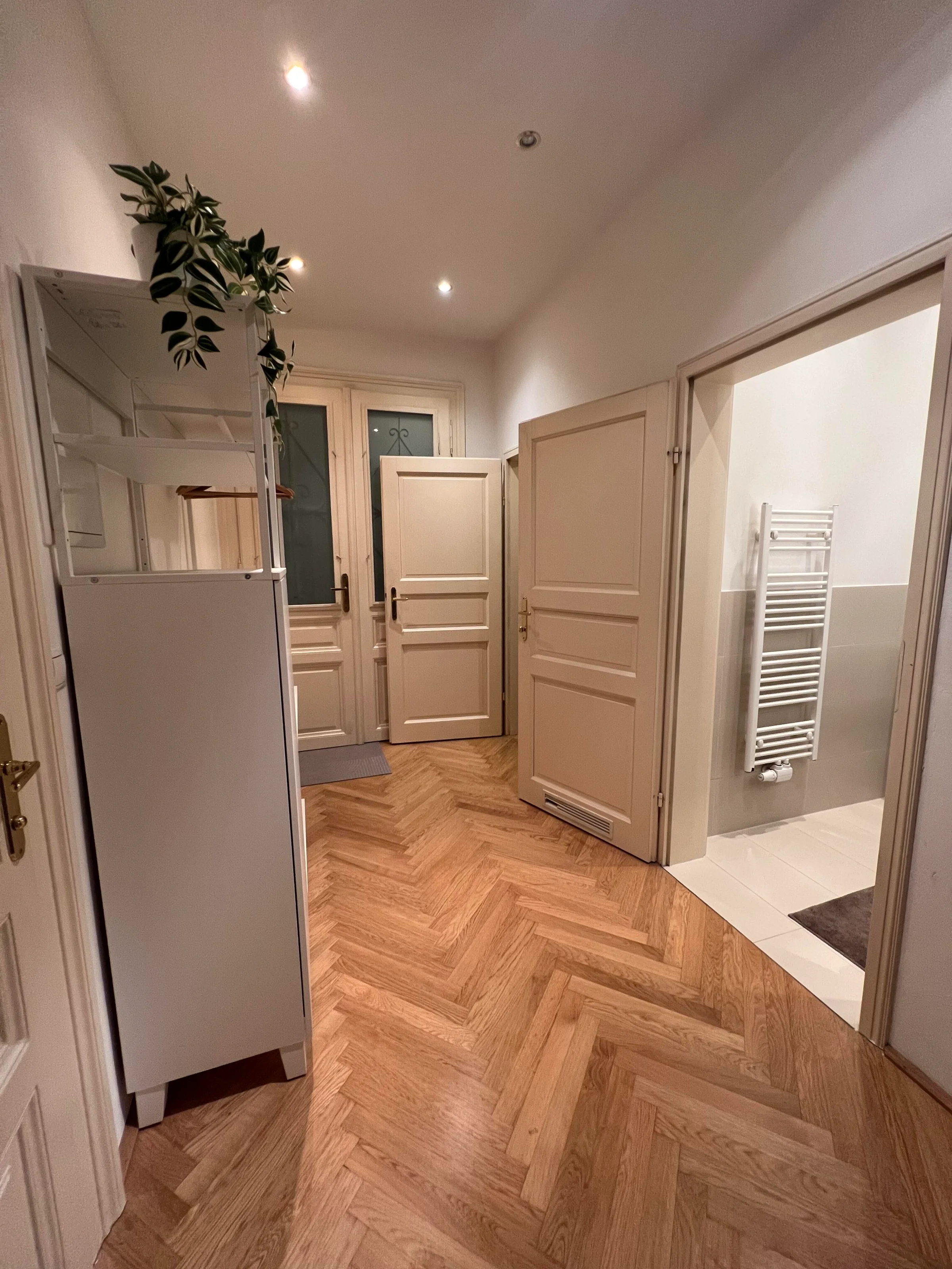 Vorzimmer mit Blick zur Eingangstür