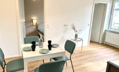 Living room with dining table 