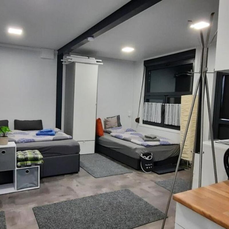 1-Raum-Apartment klimatisiert