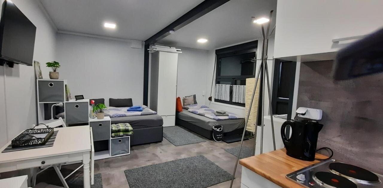 1-Raum-Apartment klimatisiert