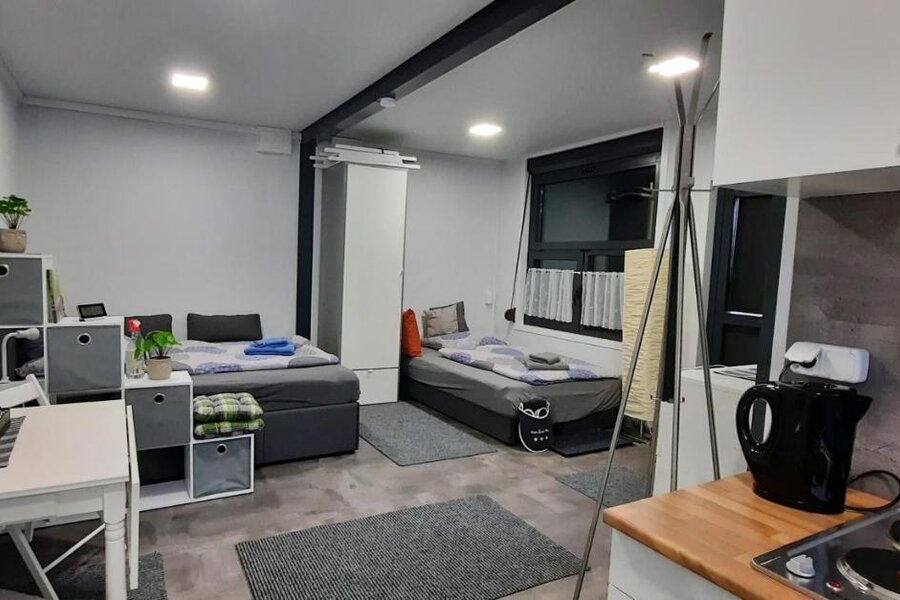 1-Raum-Apartment klimatisiert