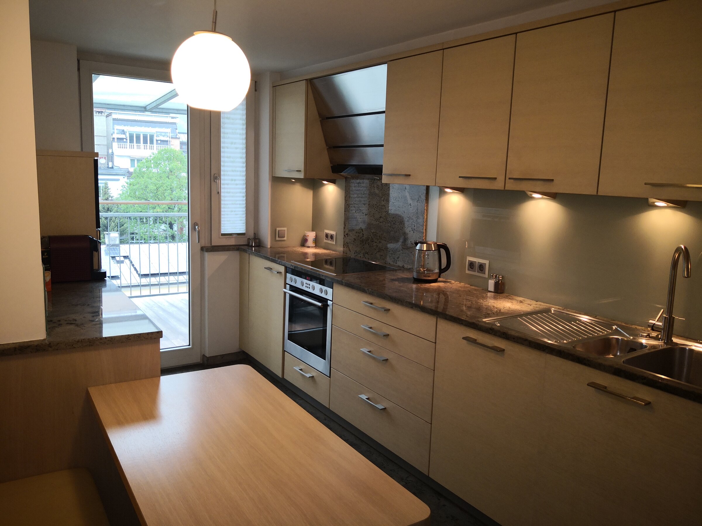 Küche mit Grundausstattung 